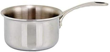 Winco 11 oz Tri-Ply Stainless Steel Sauce Pan
