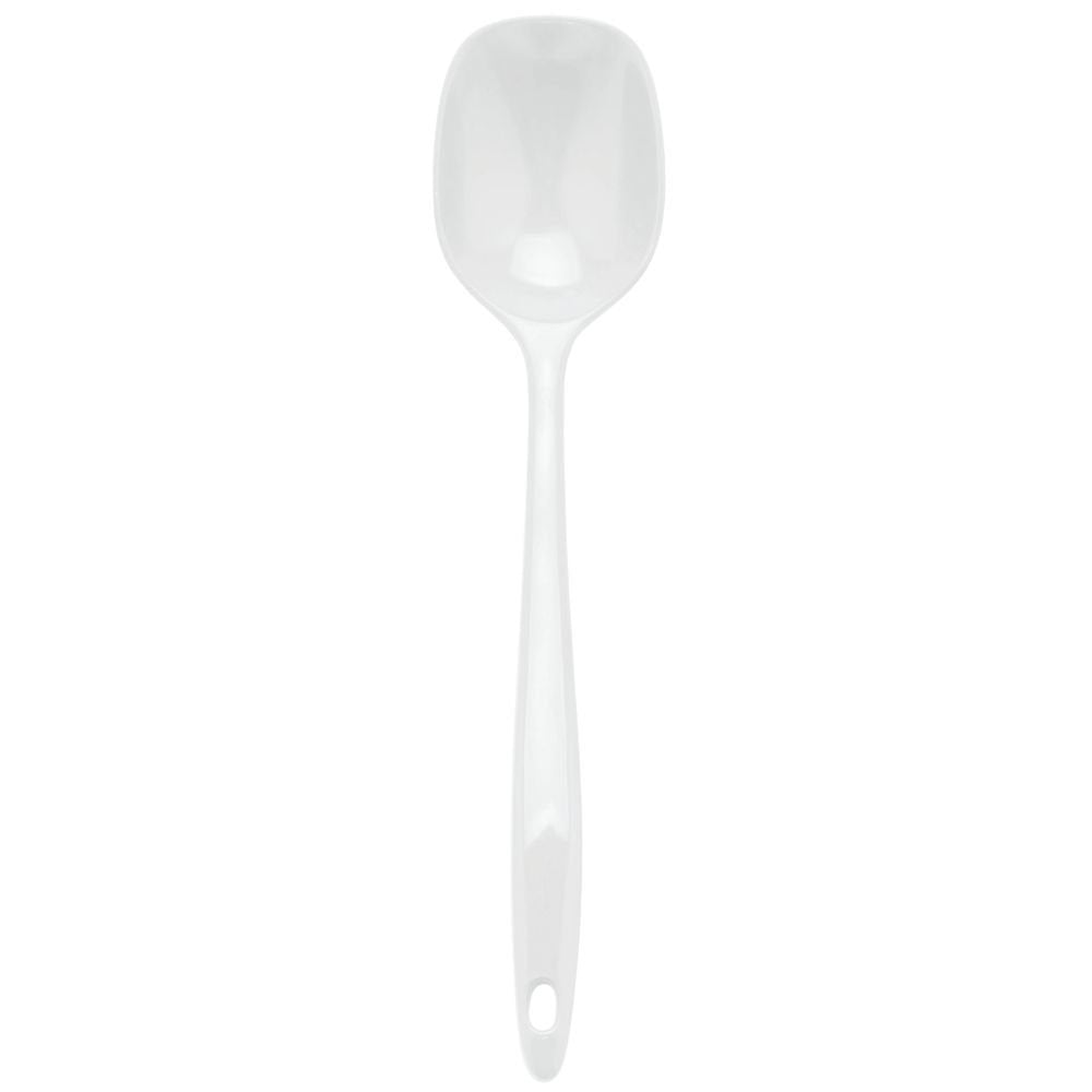 MSP12-NW White Melamine Solid Serving Spoon - 11"L by Elite Global Solutions – Melamine, White, Model 848552013402
