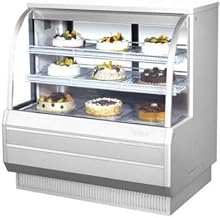 Turbo Air - TCGB-48DR-W-N - 48 in White Non-Refrigerated Bakery Case