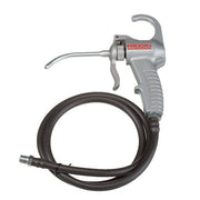 No.4 Hand Operated Oiler Pump Gun by RIDGID – Small, Steel, Silver, Model 72332
