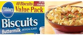 General Mills Pillsbury Unbaked Buttermilk Biscuit Dough, 2.2 Ounce -- 120 per case.