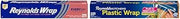 Wrap Aluminum Foil 200 Sq Ft + Reynolds Kitchens Quick Cut Plastic Wrap, 225 Sq Ft Bundle