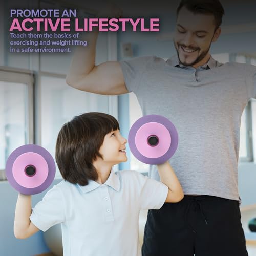 Modern Innovations Dumbbells / Pink/Purple / 14-16 ounces Categories