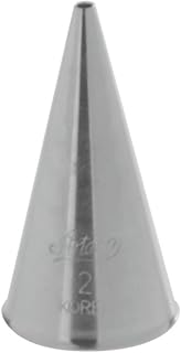 Ateco piping tip, Silver, Small
