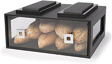 Rosseto BD110 Black Matte Large Acrylic Bakery Case