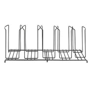 DISPENSE-RITE 5 sections / 5 Section / Black Cup Holders