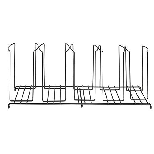DISPENSE-RITE 5 sections / 5 Section / Black Cup Holders