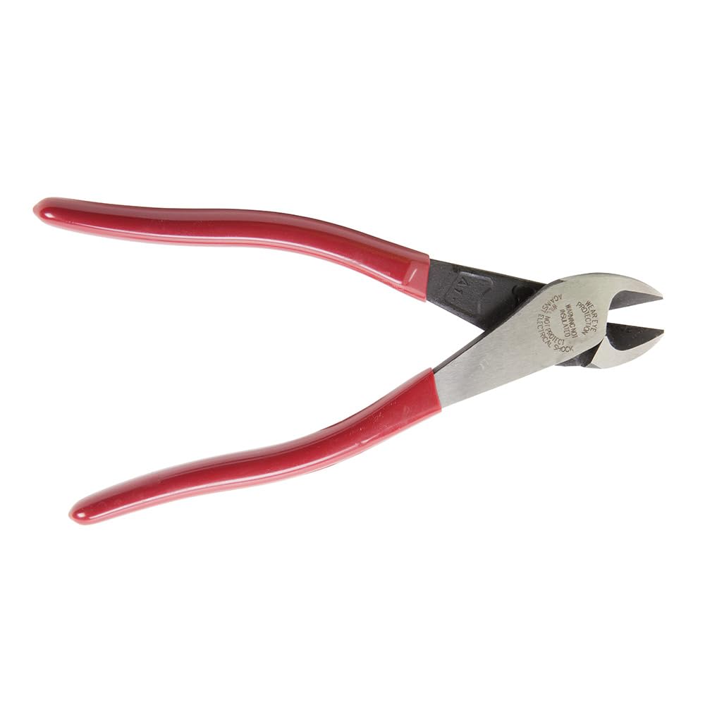 Pliers, Diagonal Cutting Pliers with Short Jaw and Beveled Knives, High-Leverage Color-Coded Wire Cutters, 8-Inch 8-Inch Tool Set by KLEIN TOOLS – 8-Inch, Alloy Steel, Model D228-8