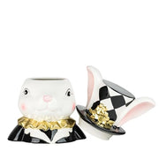 10 Strawberry Street Bunny Noir / 52 Ounces / 52.0 fluid_ounces Cookie Jars