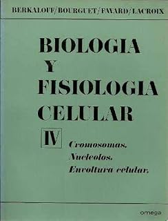 Omega BIOLOGIA Y FISIOLOGIA CELULAR, VOL. IV (FUERA DE CATALOGO) (Spanish Edition)