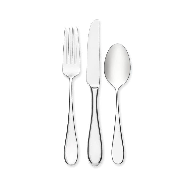 Santa Cruz Teaspoon by Reserve by Libbey – 6.88, Stainless Steel, Silver, Pack of 12, Model 927 001