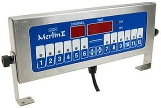 PRINCE CASTLE Merlin II 12-Channel Single-Function Timer 1 Second to 18 Hour Countdown 740T12