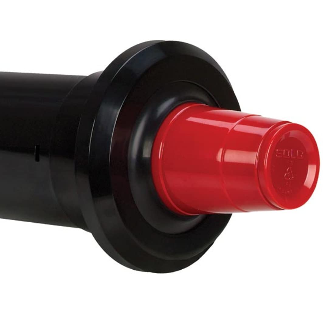 in-Counter one-Size-fits-All Interchangeable Baffle ABS Plastic Cup Dispenser - 1 Spring - 22" Length by DISPENSE-RITE – silicone, Model SLR-2F-CSD