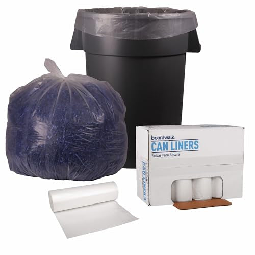 Boardwalk Clear / 1 Count (Pack of 100) / 1.4 mil Trash Bags