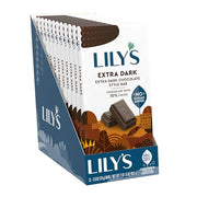 Lily's Extra Dark Chocolate Style / 2.8 Ounce (Pack of 12) / Extra Dark Candy & Chocolate Bars
