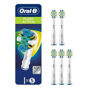 Oral-B White / 5 Count (Pack of 1) / FlossAction Toothbrush Replacement Heads