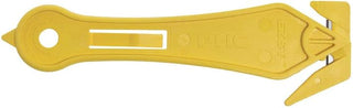 Pacific Handy Cutter Yellow Plastic Double-Sided Concealed Safety Cutter - 6 3/4"L
