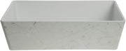 HUBERT Pan Housing Full Size Marble Melamine - 20 7/8" L x 12 7/8" W x 6" H