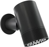 Swiss Madison Lumiere 2-Spray Patterns 2.5 GPM Wall Mount Fixed Shower Head in Matte Black