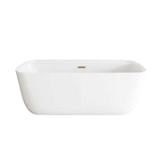 Calum Soaking Bathtub by Lighting Design – White