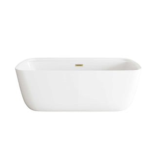 Calum Soaking Bathtub by Lighting Design – White