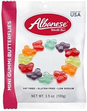 Albanese Gummi (1 bag) 3.5oz (Mini Gummi Butterflies)