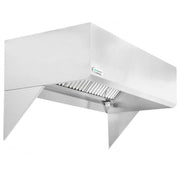 HOODMART 5 ft. / Silver / Restaurant Exhaust Hood Range Hoods