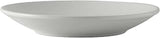 Tuxton China BWD-1163 Pasta/Salad Bowl, 51 oz., 11-3/4" Diameter x 1-3/4"H, Round, Microwave and Dishwasher Safe, Oven Proof, Fully Vitrified, Ceramic, DuraTux, White, Pack of 12
