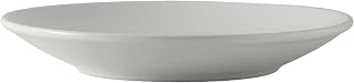 Tuxton China BWD-1163 Pasta/Salad Bowl, 51 oz., 11-3/4" Diameter x 1-3/4"H, Round, Microwave and Dishwasher Safe, Oven Proof, Fully Vitrified, Ceramic, DuraTux, White, Pack of 12