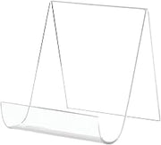 Retail Resource Acrylic Rectangular Pedestal Easel, 5-1/2wx3dx6h