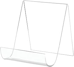 Retail Resource Acrylic Rectangular Pedestal Easel, 5-1/2wx3dx6h