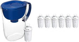 Brita Large Water Filter Pitcher + Brita Standard Water Filter Replacements