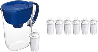 Brita Large Water Filter Pitcher + Brita Standard Water Filter Replacements