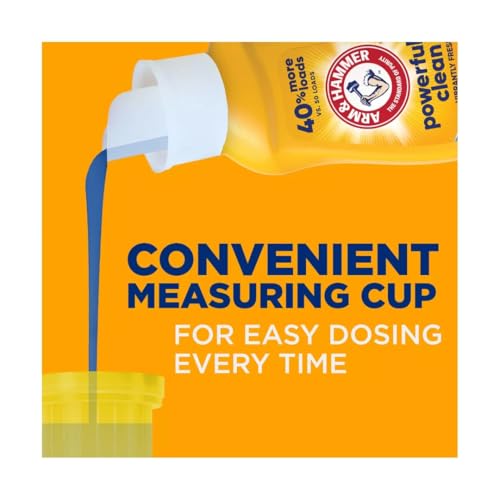 Arm & Hammer Clean Burst / 210 Fl Oz (Pack of 1) / 140 Loads Liquid Detergent