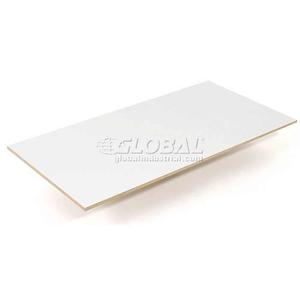 1/2" Thick Melamine Laminated Deck 36"W x 24"D by Pacific Panel Products – Plastic, Model 36X24WH