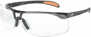 Uvex Honeywell Home Uvex Protégé Safety Glasses, Metallic Black Frame with Clear Lens & HydroShield Anti-Fog Coating (S4200HS)