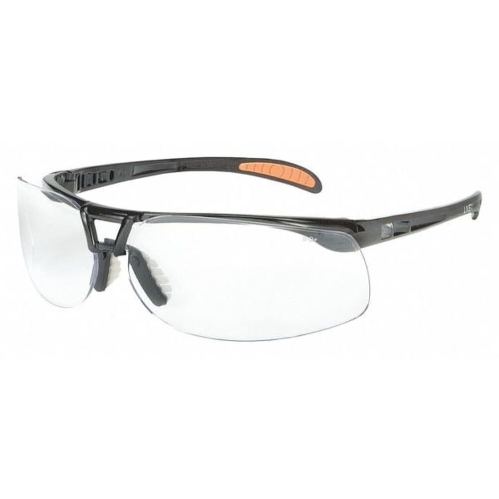 Uvex Home Uvex Protégé Safety Glasses by Honeywell – One Size, Polycarbonate (Lens), Plastic (Frame), Metallic Black Frame, Model S4200HS
