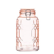 10 Strawberry Street Blush / 3 Piece Set / 44.0 fluid_ounces Food Jars & Canisters