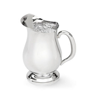 S/S Hollow Handle Water Pitcher w/ Ice Guard by Vollrath – 60.8 Ounces, 1.9 quarts, In Description, Red, Model 46599