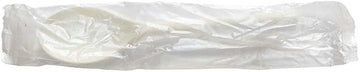 KITCH 24/7 Compostable Individually Wrapped White Spoons, 6 Inch, PLA Bioplastic, 1000 Count