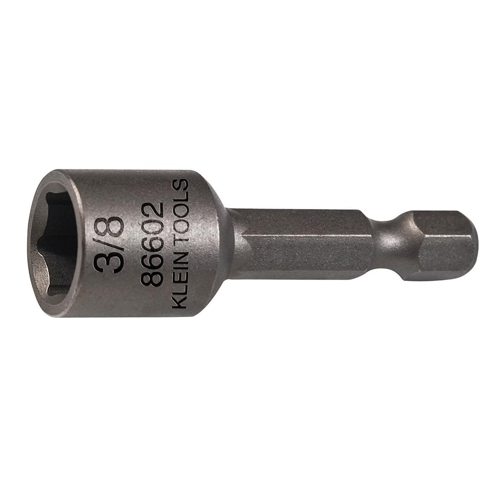 1/4-Inch Magnetic Hex Drivers by KLEIN TOOLS – 1/4-Inch, Black Oxide, Grey, Model 86600