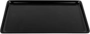 G.E.T. 11.7" x 7.9" Black Rectangular Melamine Serving Platter