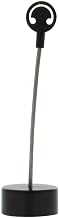 HUBERT Countertop Sign Holder Black Metal - 4"H