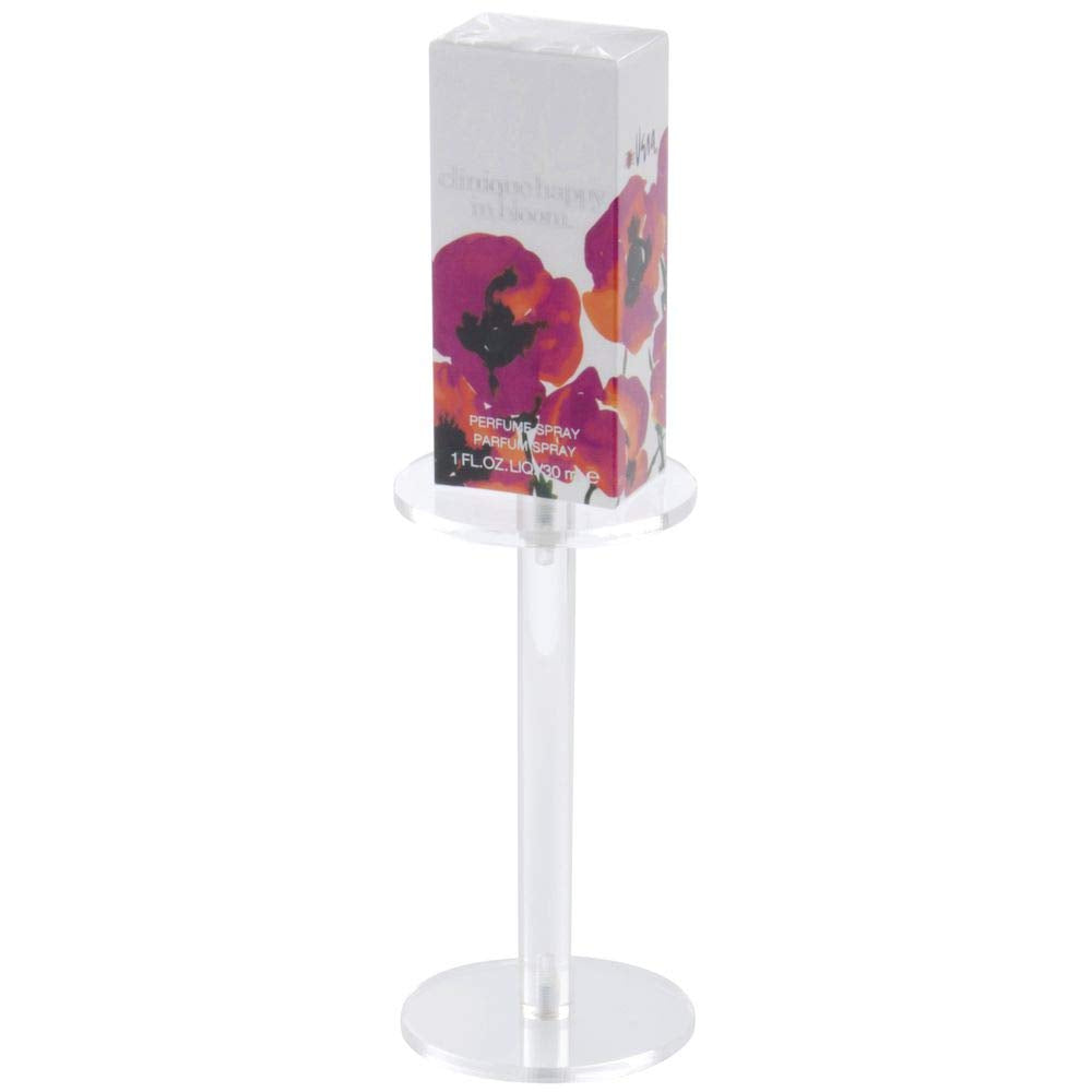 Acrylic Pedestal Display 4" Tall by Retail Resource – Acrylic, clear, Model 1870