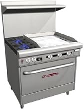 Southbend 4361A-2TR Range, 36" Wide, 2 Burners With Standard Grates (33,000 Btu)