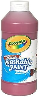 LLC CRAYOLA WASHABLE PAINT 16 OZ RED (Set of 3)