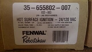 1- Robertshaw Fenwal 35-655802-007 Hot Surface Ignition Control 24/120V 832-003