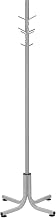 Global Industrial Coat Tree, Silver