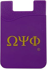 Omega Psi Phi Fraternity - Silicone Card Holder