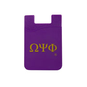 Psi Phi Fraternity - Silicone Card Holder by Omega – Purple